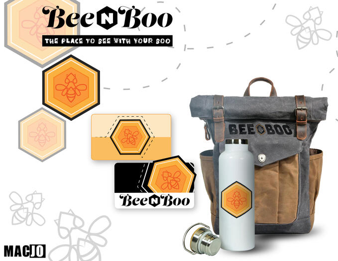 "Bee N' Boo Hotel" Conceptual Logo Design